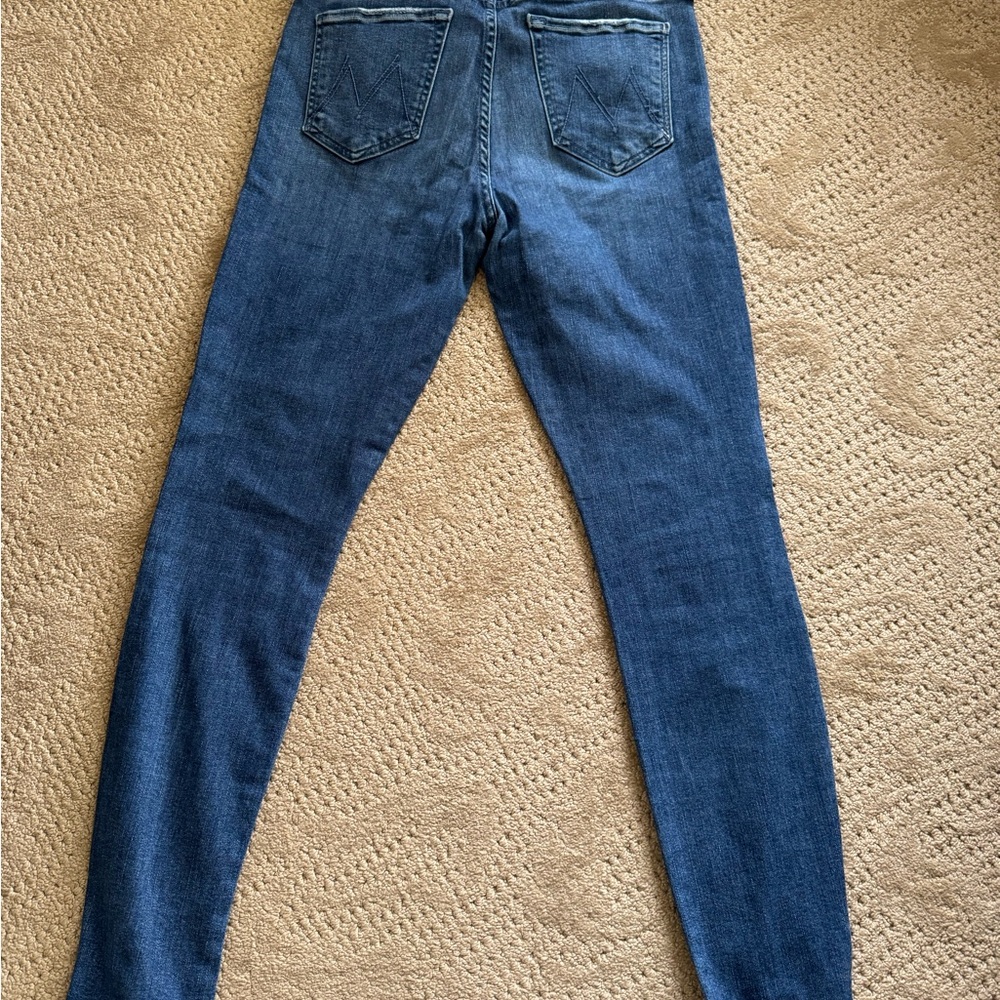 MOTHER Classic Blue Women's Jeans Skinny Fit